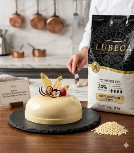 Білий шоколад Lubeca 34% Weisse