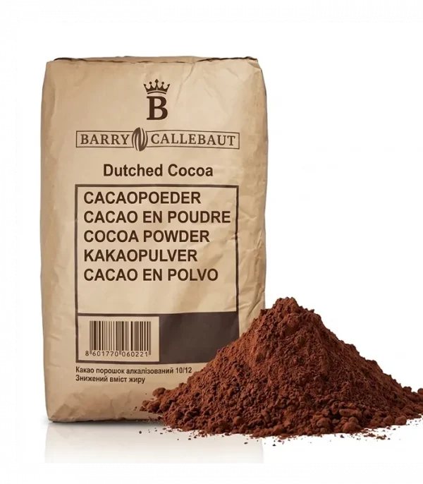 Какао-порошок алкалізований Barry Callebaut 10/12% (Бельгія
