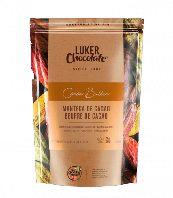 Какао-масло натуральне LUKER Chocolate Колумбія