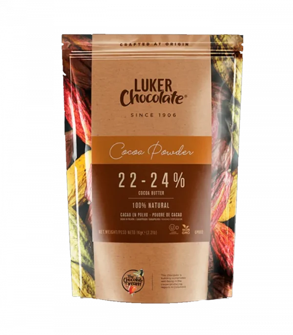 Какао-порошок натуральний 22-24% Luker Chocolate (Колумбія) 1 кг