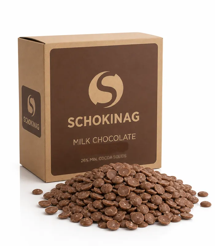 Молочний шоколад Schokinag 30%, Німеччина у каллетах