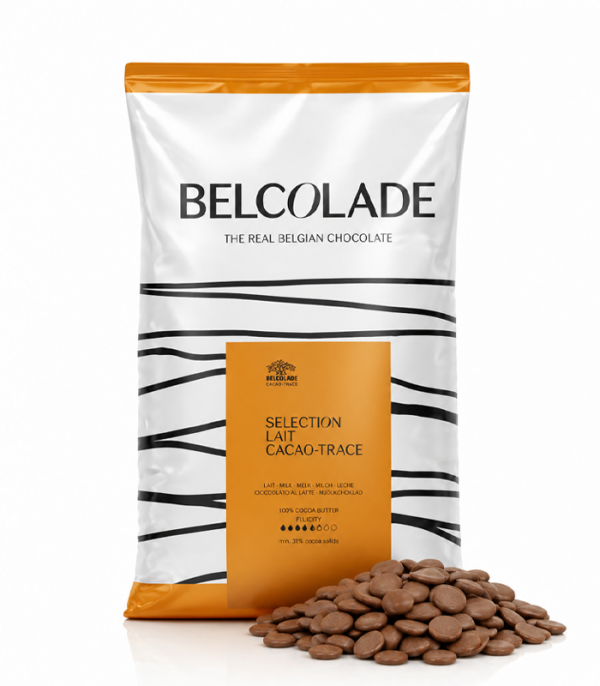 Молочний шоколад Belcolade Selection Lait 34% (Бельгія)