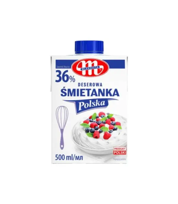 Вершки 36% "Mlekovita" 0.5 л