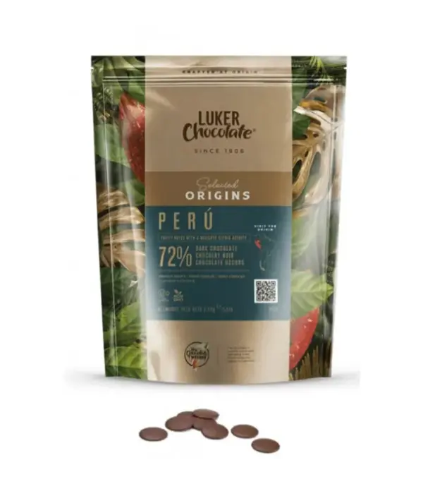 Шоколад темний PERU 72%, Колумбія LUKER Chocolate
