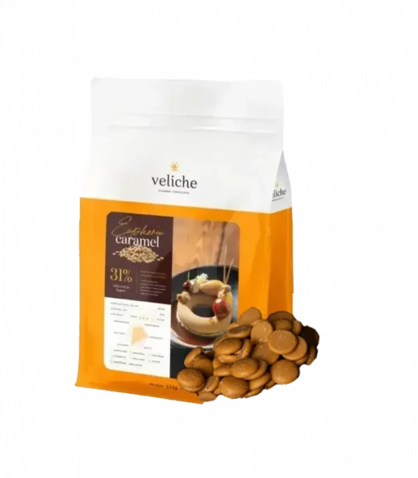 Карамельний шоколад Veliche 31% (CARAMEL EUPHORIA)