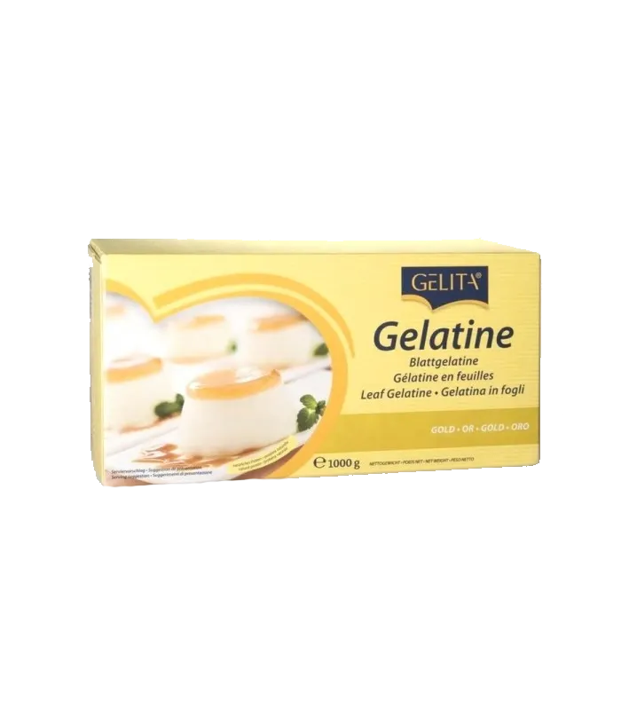 Желатин листовий Gelita Gold 200-220 bloom, Німеччина