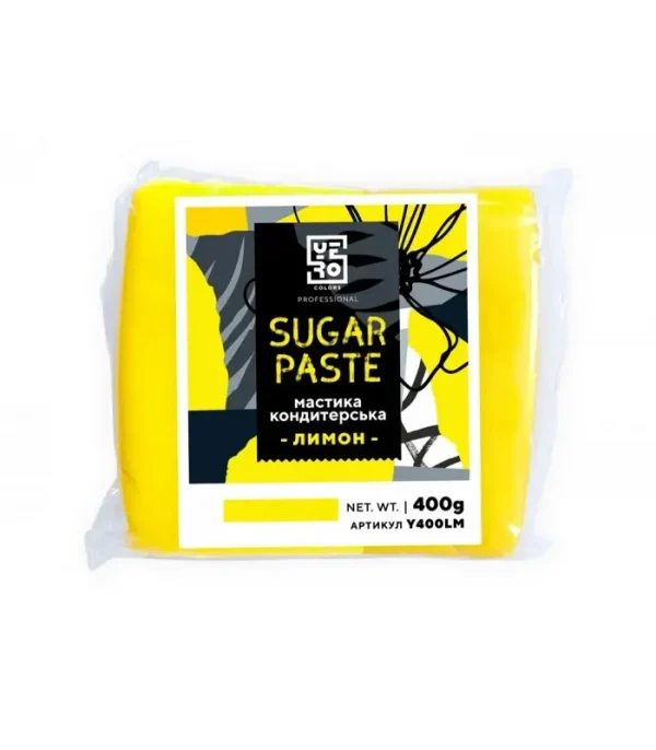 Мастика кондитерська Лимон Yero colors 400г