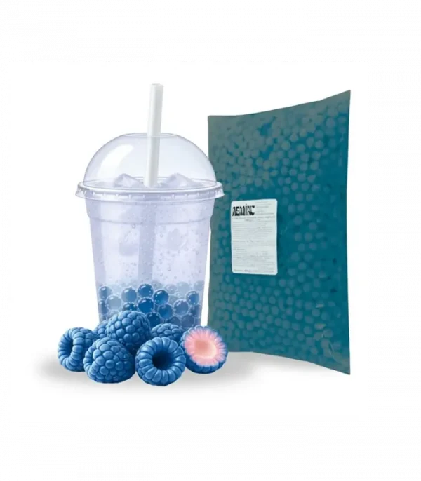 Bubble tea Кульки Боба Блакитна малина ТМ Лемікс