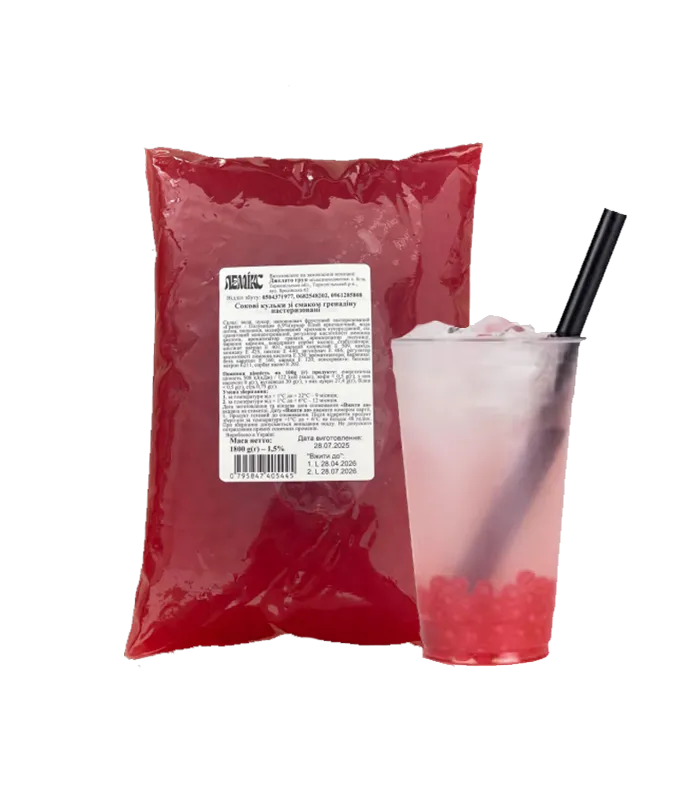 Bubble tea Кульки Боба Гренадін ТМ Лемікс