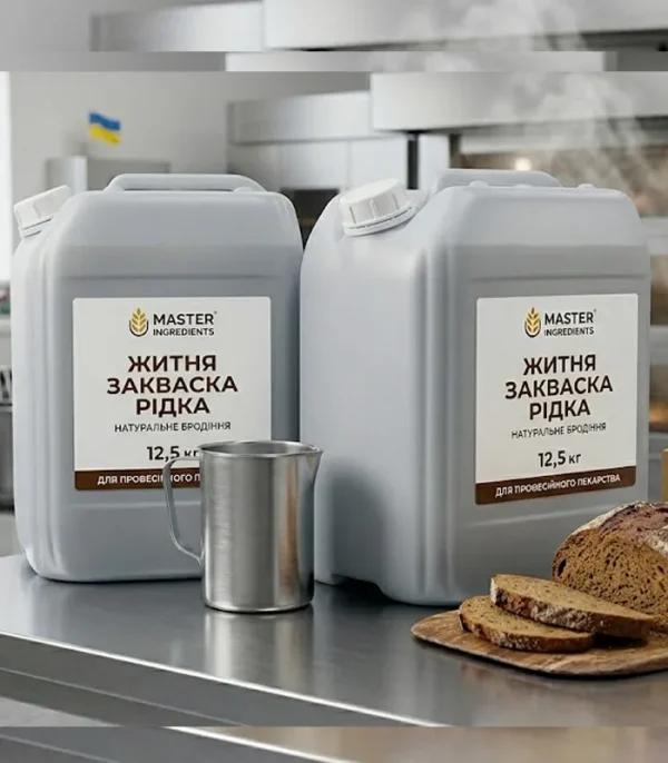 Рідка житня закваска Master Ingredients (Мастер Інгредієнс), каністра 12,5 кг
